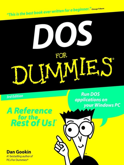 Title details for DOS For Dummies by Dan Gookin - Available